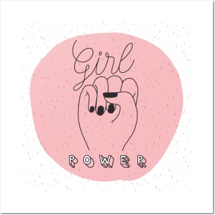 High Fist Girl Power Posters and Art